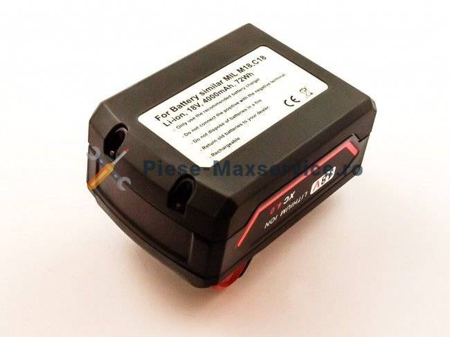 Acumulator Milwaukee 18 V