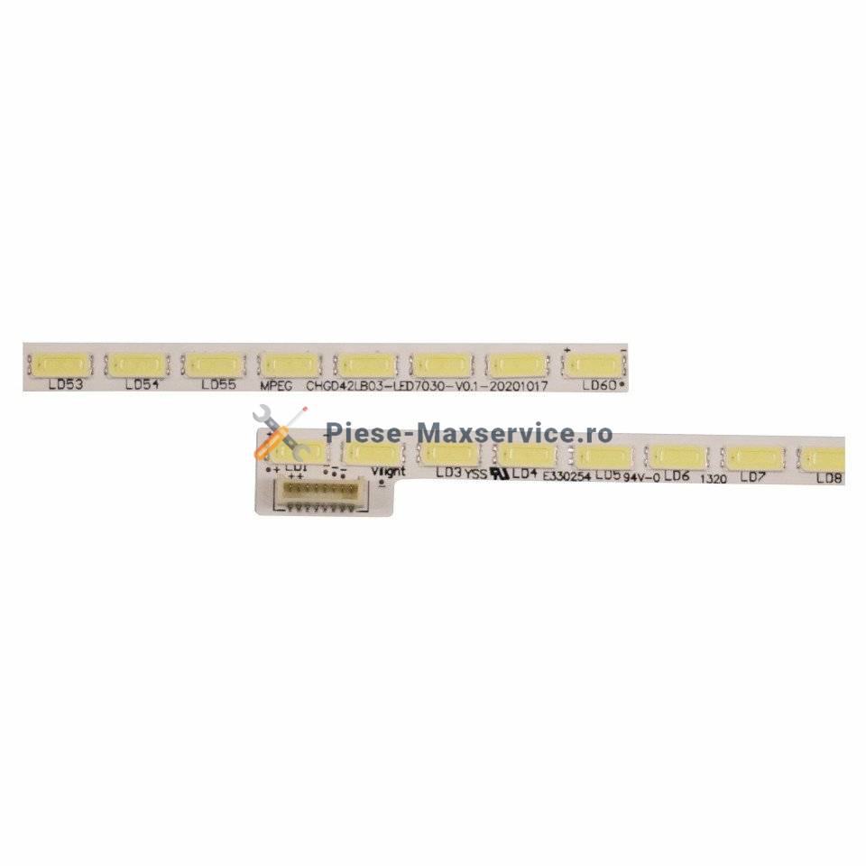 Bareta led , Televizor Changhong 42 inch , 1 bareta cu 60 led-uri