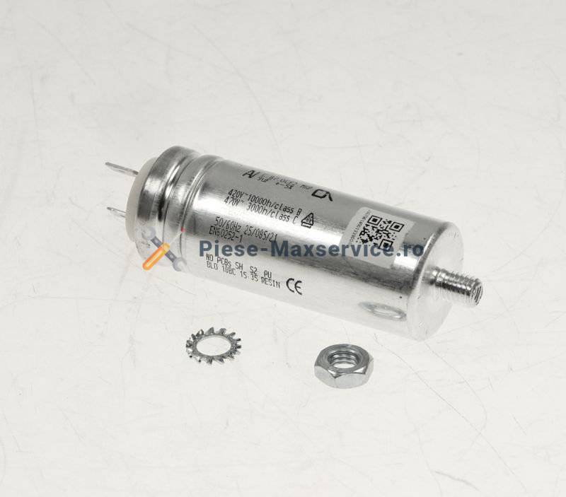Condensator pornire motor , masina de spalat vase Beko Original 9 uf