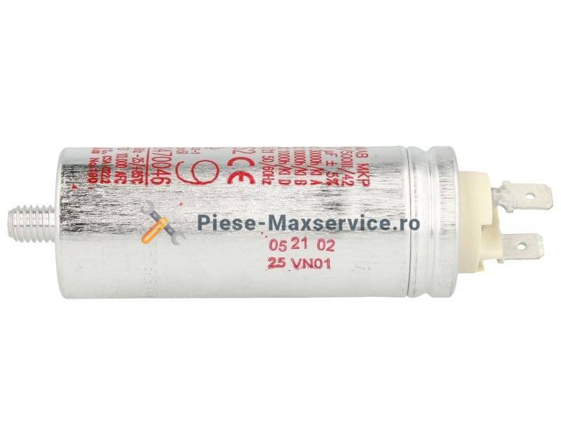 Condensator pornire motor , masina de spalat vase Bosch Original 9 uf 