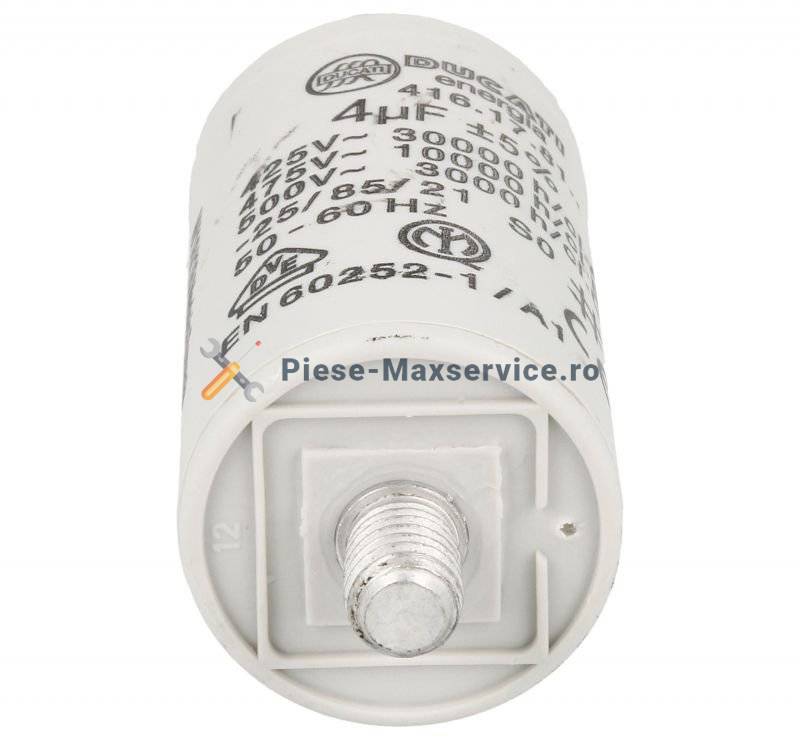 Condensator pornire motor , masina de spalat vase Candy Original 4 uf