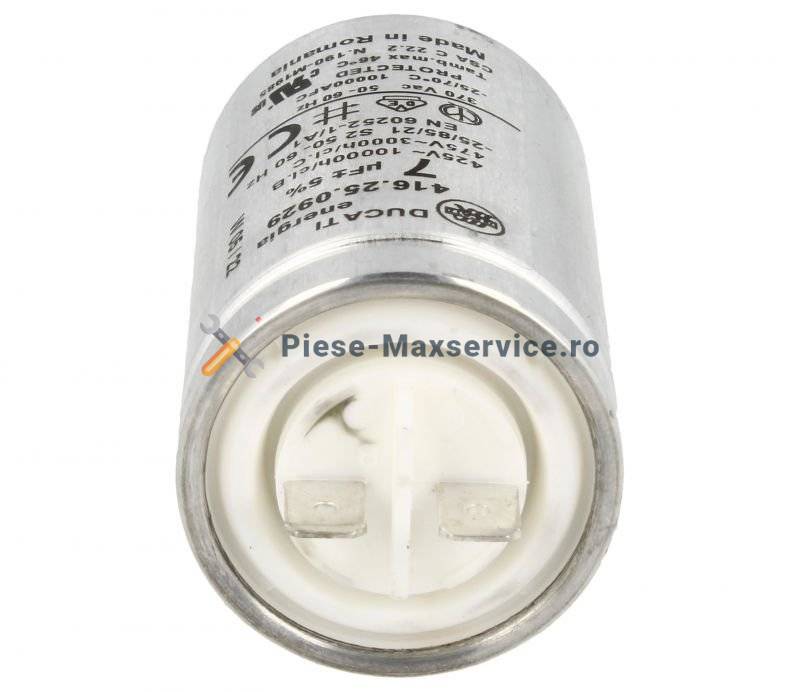 Condensator pornire motor , masina de spalat vase Hoover 7 uf Original