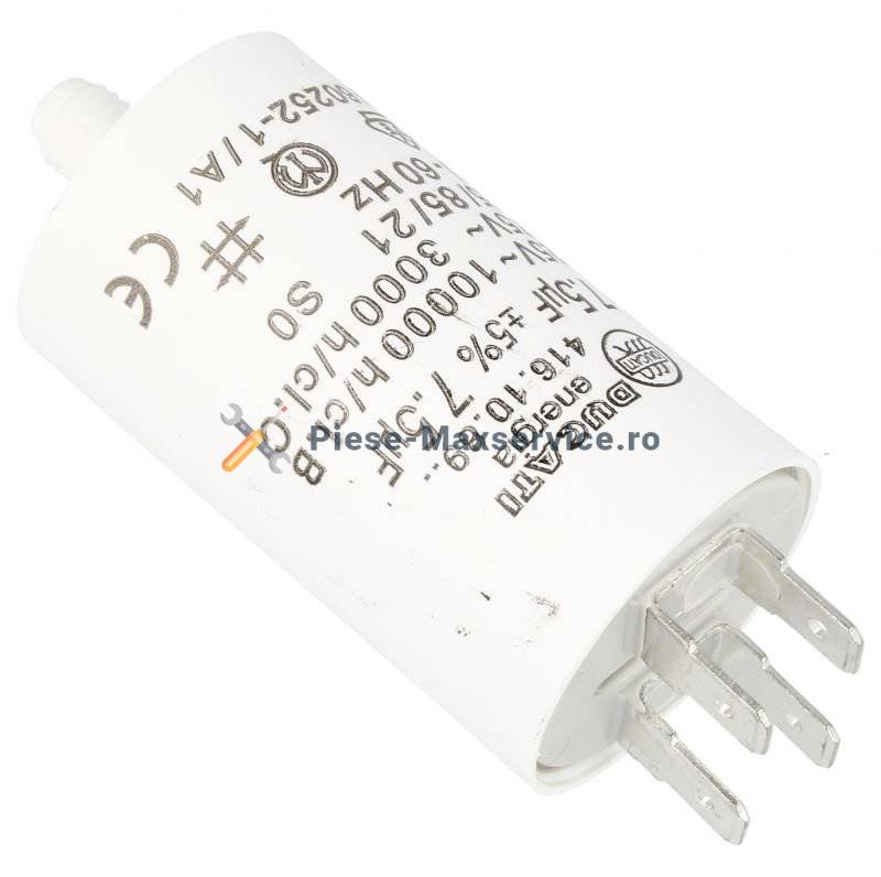 Condensator pornire motor uscator de rufe Candy 7,5uf Original