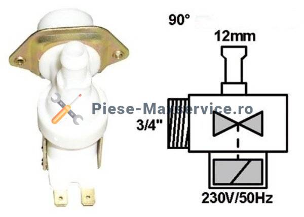 Electrovalva 1 iesire , masina de spalat vase Gorenje 