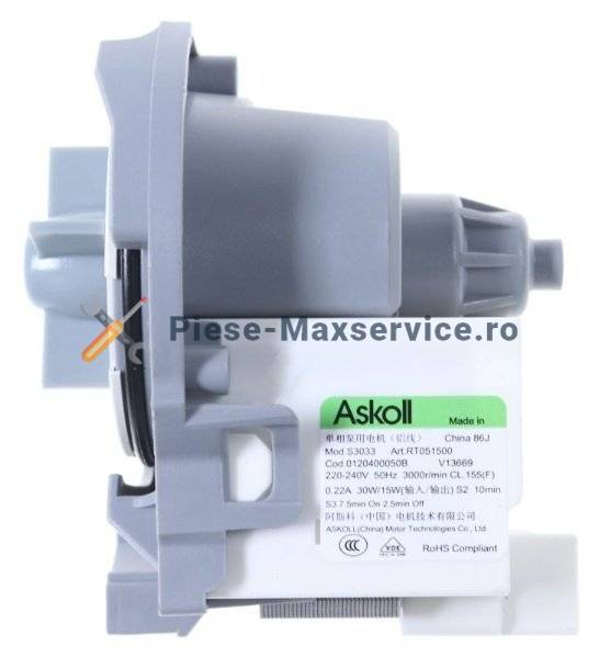Pompa evacuare apa masina de spalat vase Hoover 