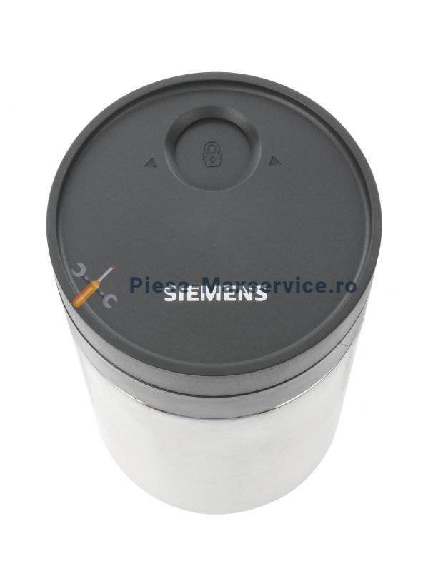 Recipient lapte din inox , espressor Siemens Original 
