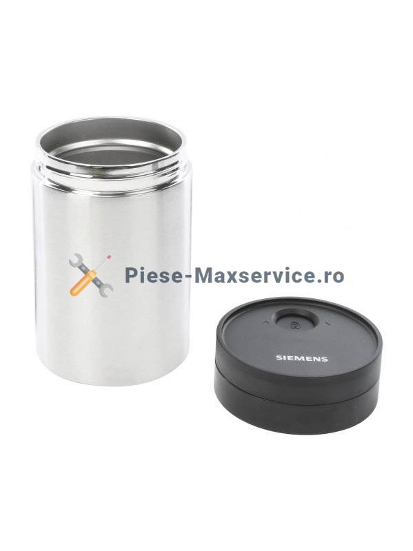 Recipient lapte din inox , espressor Siemens Original 