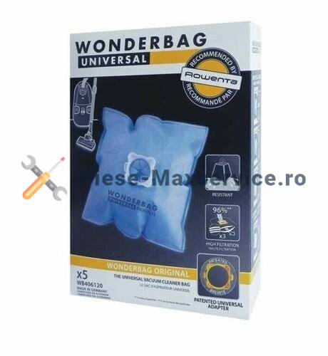 Saci aspirator Heinner din microfibra , 5 bucati