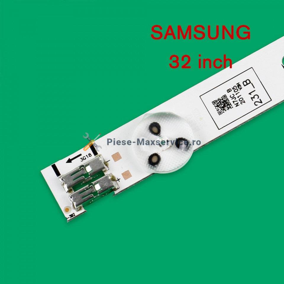 Set barete led , Televizor Samsung 32 inch , 4 barete cu 8 led-uri