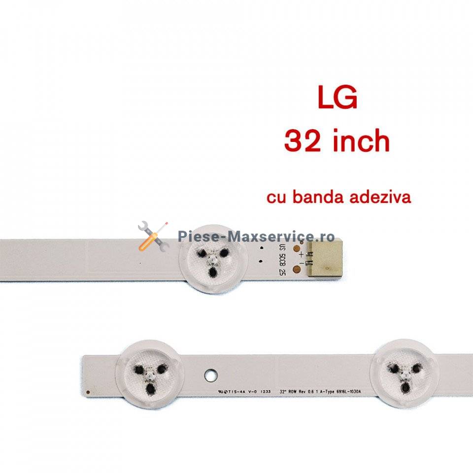Set barete led , Televizor LG 32 inch , 4 barete cu 9 led-uri