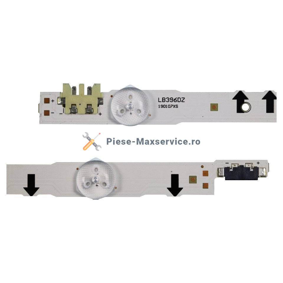 Set barete led , Televizor Samsung 50 inch , 6 barete cu 7 led-uri si 6 barete cu 5 led-uri